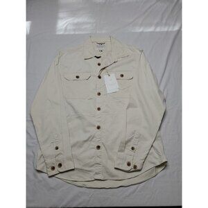 Denim & Flower Twill Stretch Jacket Men's Size XL Lightweight Outdoors Preppy